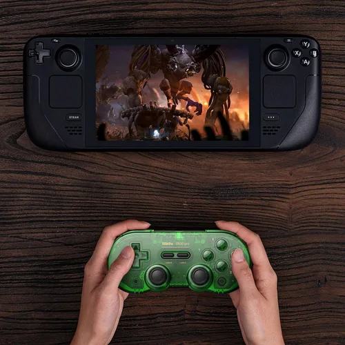 Vista 7 de 8Bitdo SN30 Pro Wireless Bluetooth Controller (Hall Effect Joystick Update) with Joysticks Rumble Vibration USB-C Cable Gamepad Compatible with