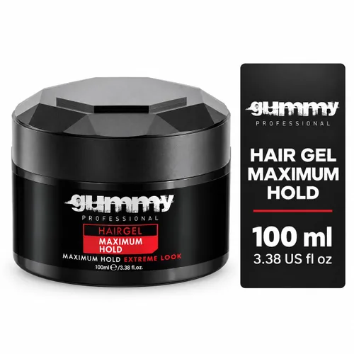 Vista 17 de Gel de cera de gel para peinar el cabello, fijación extremadamente fuerte Negro