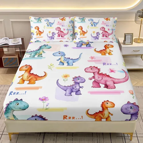Vista 12 de AILONEN Juego de sábanas bajeras de mariposa y mariposa para niñas, juego de ropa de cama con diseño de mariposas y cerezos rosados, para regalo