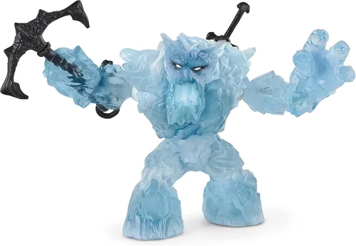 Vista 8 de Schleich Eldrador Creatures - Set de juego BattleCave Snow Slashe de 48 piezas para niños y niñas - Edades 7+ 42733 Set of ELDRADOR Battle Cave
