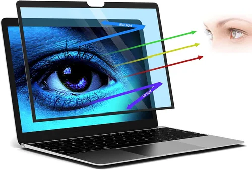 Vista 13 de FILMEXT Paquete de 2 Filtros de Pantalla de Privacidad para Computadora de 22 Pulgadas para Monitor de Escritorio/Sin Marco Todo en Uno 16:10