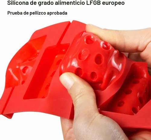 Vista 2 de Webake Moldes de silicona para piruletas, juego de 3 moldes de caramelo duro de chocolate con ladrillo (incluye 100 palitos de papel)