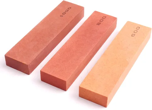 Vista 10 de 3pcs Sharpening Stone Set, Medium 240# 320# 400#-100x20x12mm