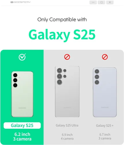 Vista 252 de GOOSPERY Parachoques magnético para puerta compatible con Galaxy S9 Plus, tarjetero tipo billetera con cierre automático por iman, funda protectora