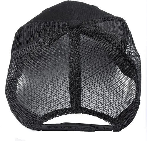 Vista 5 de Gorra de camionero para niños de 2 a 8 años, color negro, Negro, S-M