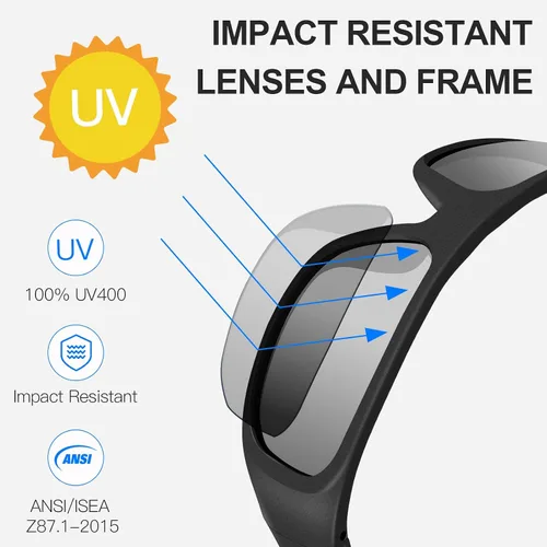 Vista 2 de OhO sunshine Bluetooth Audio Sunglasses, Lightweight Open Ear Sport Glasses, 10H Playtime,Water Resistant with Voice Control