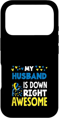 Vista 30 de My Husband is Down Right Awesome Down Syndrome Awareness Case for iPhone 17
