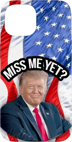 Vista 6 de iPhone 16 Anti-Biden Donald Trump Miss Me Yet Funny Political 2024 Case