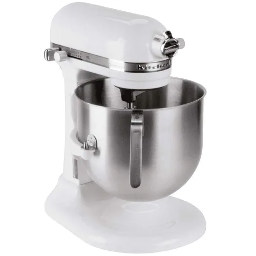 Vista 2 de KitchenAid KSMC8QBOWL Tazón mezclador de 8 cuartos con asa de gancho en J, acero inoxidable, NSF, 8 cuartos