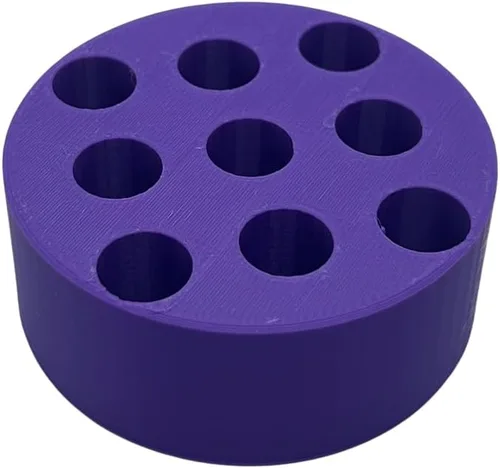 Vista 9 de Cartucho, bolígrafos y soporte para batería 510 - Disco de 9 espacios (negro)