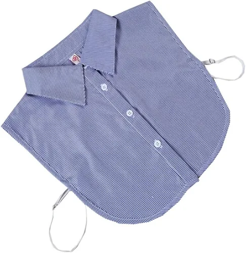 Vista 16 de YEKEYI Blusa Lady Half Shirt - Cuello desmontable Dickey para mujer 1