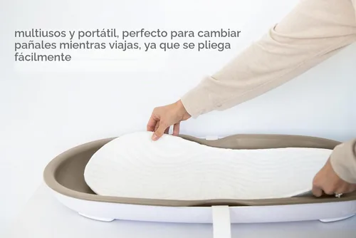 Vista 4 de Ubbi Fundas para cambiador reutilizables para bebés, fáciles de limpiar, impermeables, 4