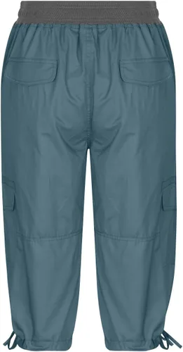 Vista 21 de Pantalones capri tipo cargo para mujer, ligeros, de secado rápido, atléticos, para verano, casuales, con bolsillos