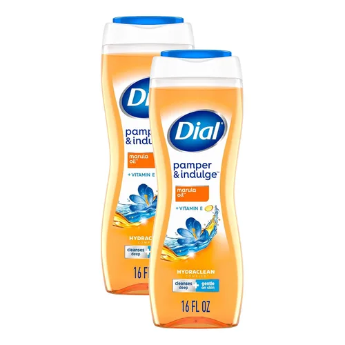 Vista 16 de Dial Gel de baño, complejo Hydraclean y vitamina E, dorado, 16 onzas