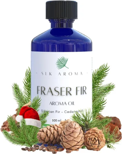 Vista 8 de Aceite aromático Fraser FIR para difusores - El olor fresco de los árboles de Navidad y las fiestas - Mezcla de nicho de abeto siberiano, cedro