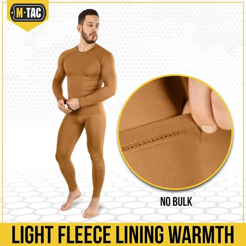 Vista 3 de M-Tac Conjunto de ropa interior térmica para hombre, capa base, forro polar, parte superior e inferior, ultra suave