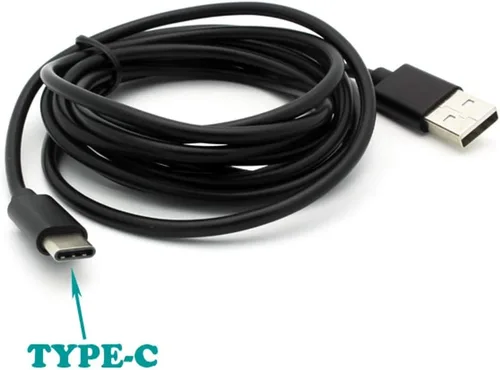 Vista 2 de Cable de carga USB tipo C de 6 pies, cable de alimentación USB-C compatible con Samsung Galaxy S21 S22 S23 Ultra Plus Z Fold Z Flip