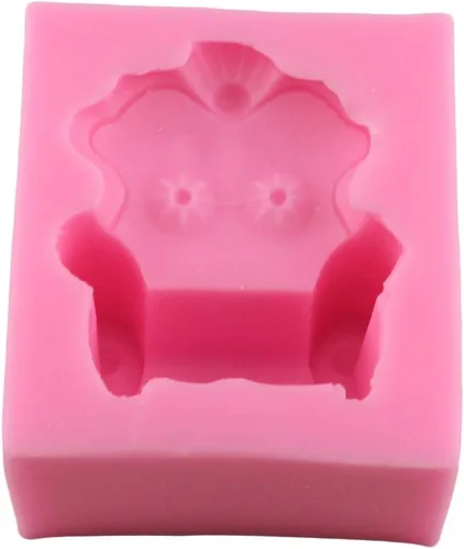 Vista 2 de 3D Sofá Silla Molde de Silicona Estilo Europeo Muebles Decoración de Pasteles Moldes de Fondant Pastel Molde de Chocolate Candy Gum Pasta Jabón