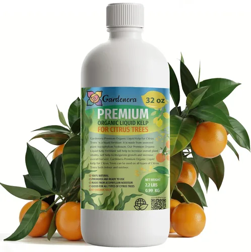 Vista 74 de GARDENERA Superalimento orgánico prémium de algas marinas y algas marinas para plantas AROID - 32 oz - Concentrado de fertilizante líquido de algas