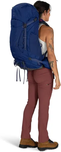 Vista 15 de Osprey Kyte 48L Mochila de mochilero para mujer, marrón WXS-S marrón (Barley Brown)