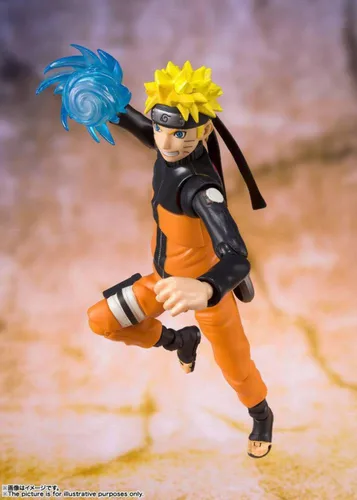 Vista 2 de TAMASHII NATIONS Naruto Uzumaki [Mejor Selección] Naruto Shippuden, Bandai S.H. Figuarts