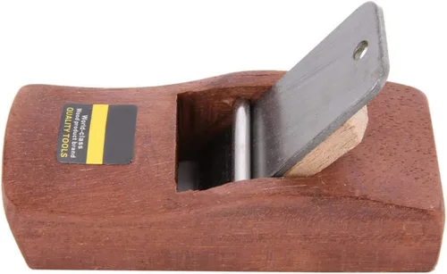 Vista 4 de Plano de carpintería, cepilladora de mano, 4.331 in, herramienta de mano de carpintero portátil, cepilladora de madera para cortar, pulir