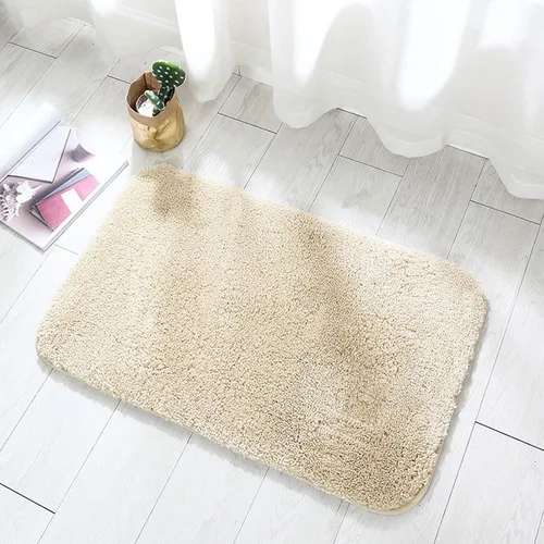 Vista 14 de HUHJYUGE Alfombras de baño antideslizantes lavables de 16 x 24 pulgadas, alfombra de baño súper absorbente, lavable a máquina, larga y ultrasuave
