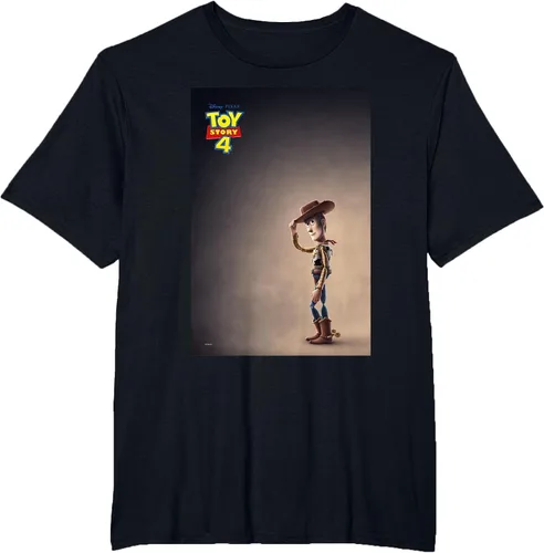 Vista 8 de Disney Pixar Toy Story 4 - Camiseta gráfica con póster de película Baby Blue