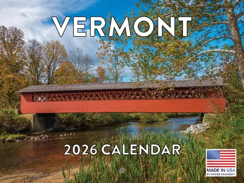 Vista 12 de Calendario de Alabama 2026 para pared, 12 meses, mensual, recuerdos escénicos de AL Hecho en Estados Unidos