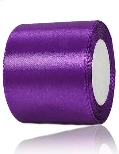 Vista 32 de Cinta de Satén Beige de Color Sólido, 1-1/2 Pulgadas x 25 Yardas, Cinta de Satén de Tela para Envolver Regalos, Manualidades, Hacer Lazos