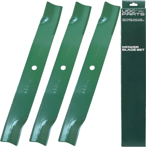 Vista 30 de UDC Parts 103-6401 Hojas de cortadora para Exmark de 48 pulgadas 103-6401-S 103-6381-S 103-6381 103-6391-S 103-6391 103-6396 103-6396-S Lazer Z Turf