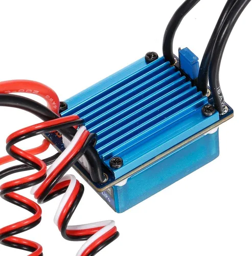 Vista 5 de GoolRC 2435 4800KV 4P Motor sin escobillas ni sensores con 25 A sin escobillas ESC (controlador de velocidad eléctrico) para 1/16 1/18 RC camión