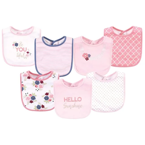 Vista 10 de Little Treasure Baberos unisex de algodón para bebé, Llama, talla única (paquete de 2)