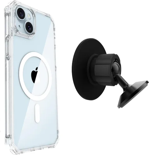 Vista 267 de Scooch para MagCase Compatible con iPhone 12 Mini Incluyendo MagRing 2.0, Soporte para Teléfono Compatible con MagSafe y Pata de Soporte