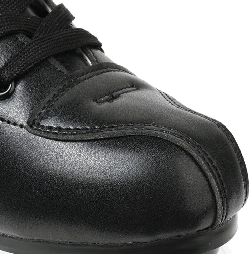 Vista 4 de Patines unisex de doble fila, cuatro ruedas, patines altos, patrón de rayos, para principiantes, mujeres, hombres, niños y niñas