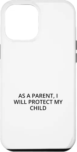 Vista 25 de As a parent, I will protect my child Case for iPhone 16