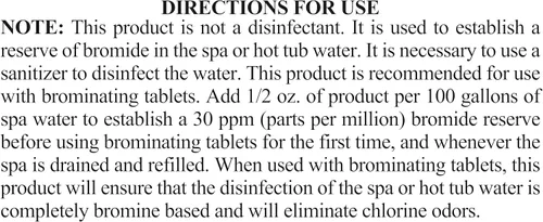 Vista 4 de SpaChoice Potenciador de bromo prémium de 1 libra, bromuro de sodio para jacuzzi, fabricado en Estados Unidos