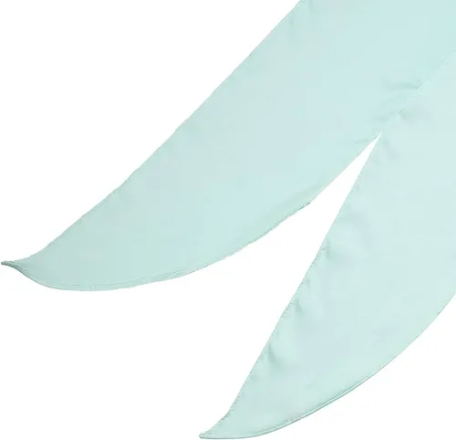 Vista 45 de Allegra K Bufandas flacas puras de color sólido liso para mujer, banda larga para el pelo