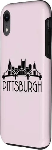 Vista 53 de iPhone 16 Pittsburgh Skyline 412 Steel City Case