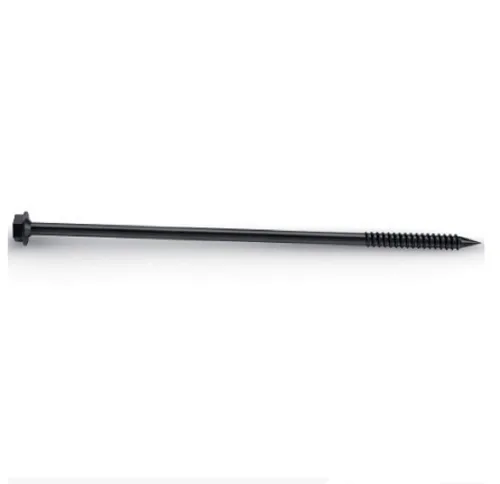Vista 6 de OZCO 25 tornillos de madera OWT de 1/4 pulgadas x 1-3/4 pulgadas Tornillos estructurales para madera para pérgola, cubierta, valla y estructuras