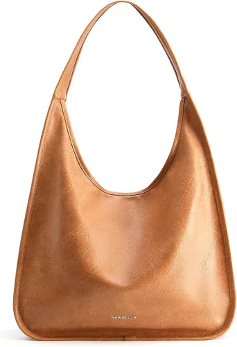 Vista 22 de NEWBELLA Bolso Hobo para mujer - Bolso de hombro y bandolera de cuero sintético, bolso de mano espacioso para el trabajo y uso diario