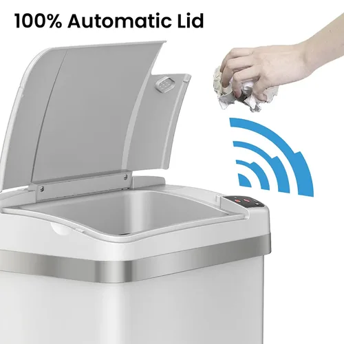 Vista 7 de iTouchless - Bote de basura con sensor y sistema de control de olores para la cocina