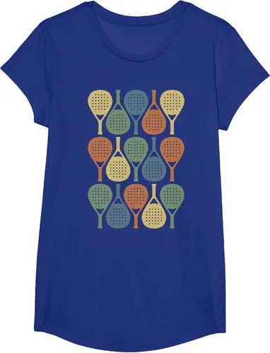 Vista 30 de Vintage Retro Padel Camiseta de Padel Sports Lover