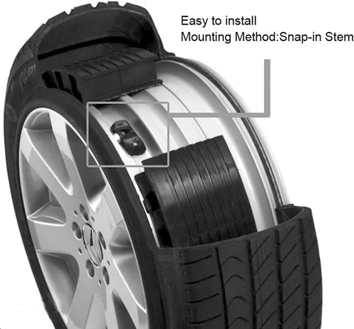 Vista 7 de Sensor de presión de neumáticos de 315 MHz programado TPMS para Ford 2009-2014 para Ford 2010-2015 para Lincoln 2008-2011 para Mazda 2009-2011