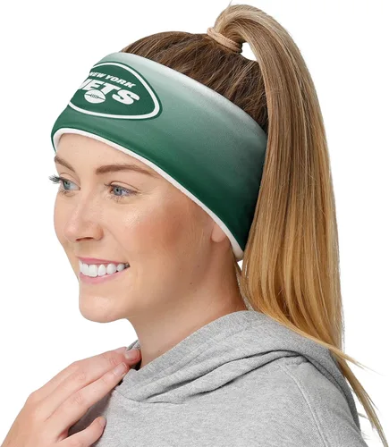Vista 94 de FOCO Diadema de moda para mujer con logotipo de equipo de la NFL Gradiente impreso.
