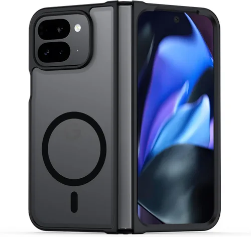 Vista 13 de TIANNIUKE Funda Magnética para Google Pixel 6, Transparente y Resistente al Amarilleo, Compatible con MagSafe, Funda Protectora Antigolpes de Ajuste
