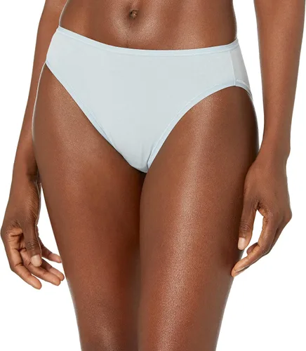 Vista 2 de Tienda Essentials - Ropa interior de algodón y de pierna alta para mujer (disponible en talla extragrande), paquete múltiple
