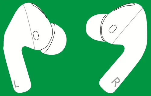 Vista 8 de Reemplazo de auricular derecho original A2083 para AirPod Pro de 1ª generación, compatible con estuche de carga AirPod Pro OEM A2190, A2084, solo