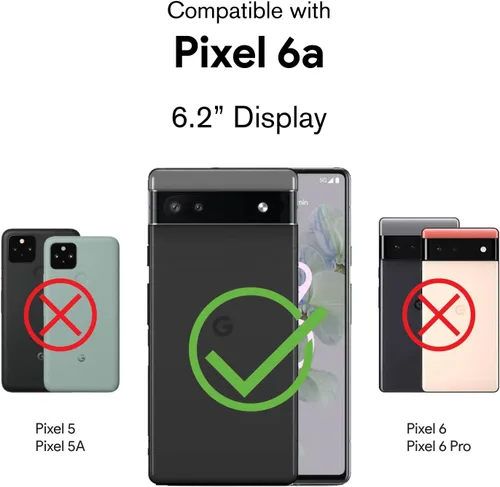 Vista 2 de VENA Outcross - Carcasa para Google Pixel 6a 5G, color gris grafito/negro