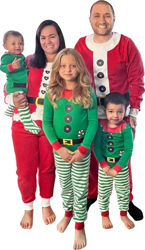 Vista 4 de Under Disguise Papá Noel y elfo para hombre